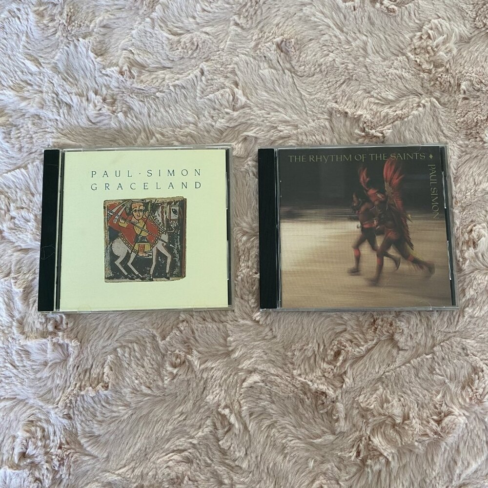 Paul Simon Graceland & Rhythm of The Saints CDs